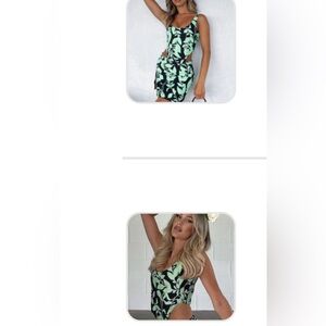 WHITE FOX BOUTIQUE Leaf Print FULL set